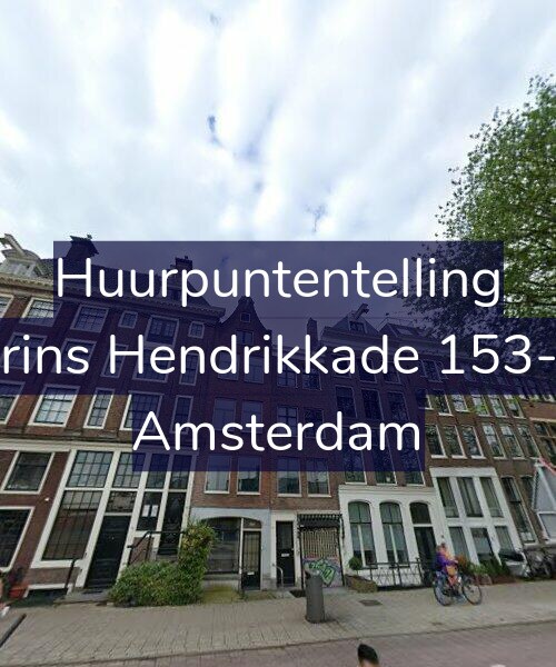 Foto gevel Huurpuntentelling voor Prins Hendrikkade 153-1, Amsterdam