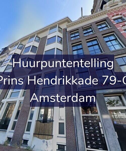 Foto gevel Huurpuntentelling voor Prins Hendrikkade 79-G, Amsterdam
