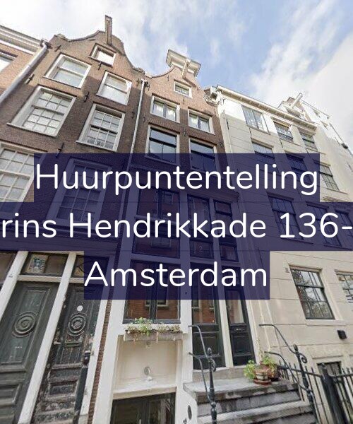 Foto gevel Huurpuntentelling voor Prins Hendrikkade 136-E, Amsterdam