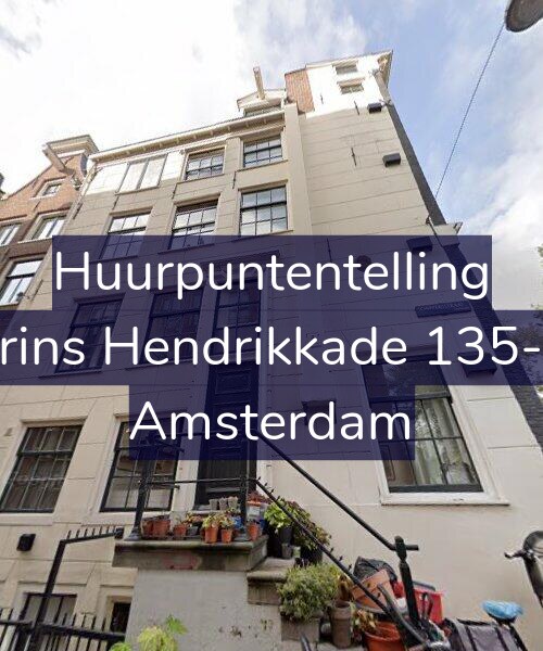 Foto gevel Huurpuntentelling voor Prins Hendrikkade 135-B, Amsterdam
