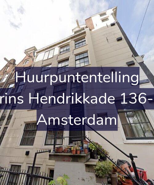 Foto gevel Huurpuntentelling voor Prins Hendrikkade 136-D, Amsterdam