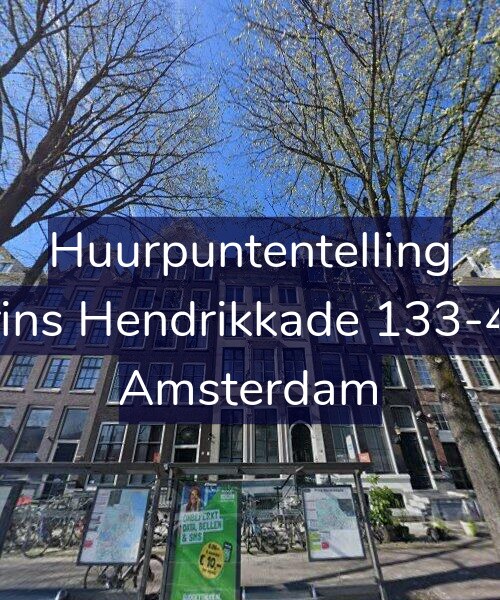 Foto gevel Huurpuntentelling voor Prins Hendrikkade 133-4V, Amsterdam