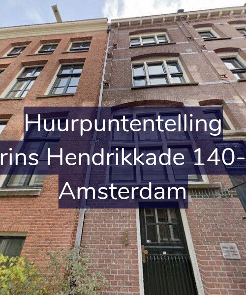 Foto gevel Huurpuntentelling voor Prins Hendrikkade 140-C, Amsterdam