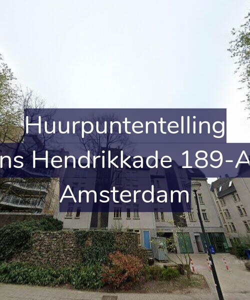 Foto gevel Huurpuntentelling voor Prins Hendrikkade 189-A19, Amsterdam