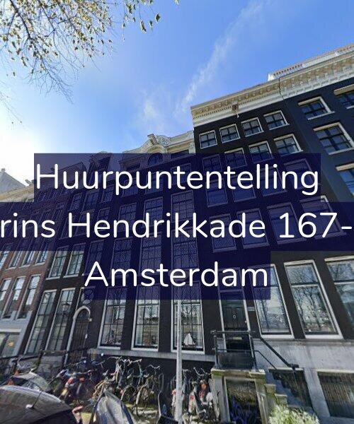 Foto gevel Huurpuntentelling voor Prins Hendrikkade 167-B, Amsterdam