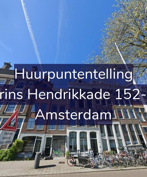 Foto gevel Huurpuntentelling voor Prins Hendrikkade 152-A, Amsterdam