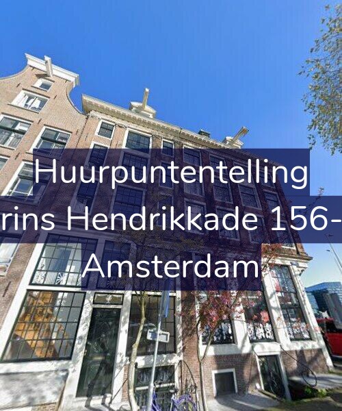 Foto gevel Huurpuntentelling voor Prins Hendrikkade 156-4, Amsterdam