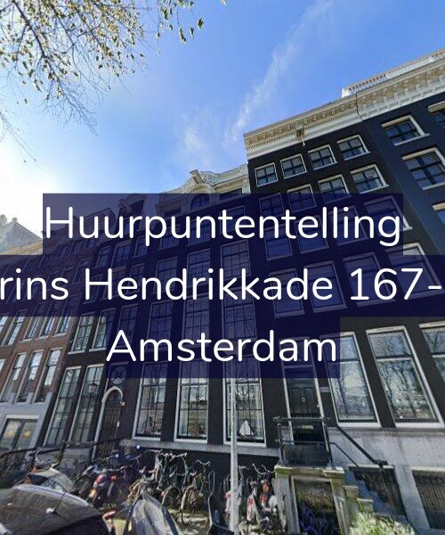 Foto gevel Huurpuntentelling voor Prins Hendrikkade 167-A, Amsterdam
