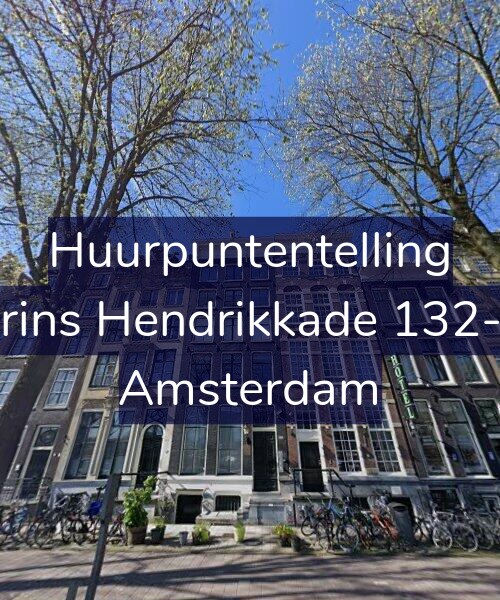 Foto gevel Huurpuntentelling voor Prins Hendrikkade 132-E, Amsterdam