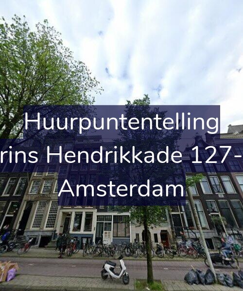 Foto gevel Huurpuntentelling voor Prins Hendrikkade 127-C, Amsterdam
