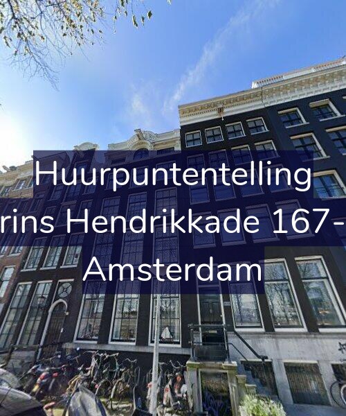 Foto gevel Huurpuntentelling voor Prins Hendrikkade 167-C, Amsterdam