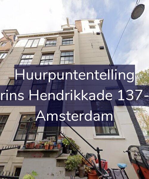 Foto gevel Huurpuntentelling voor Prins Hendrikkade 137-1, Amsterdam