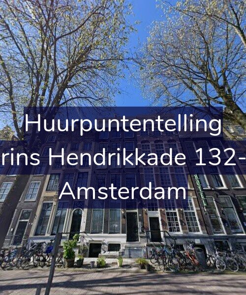 Foto gevel Huurpuntentelling voor Prins Hendrikkade 132-F, Amsterdam