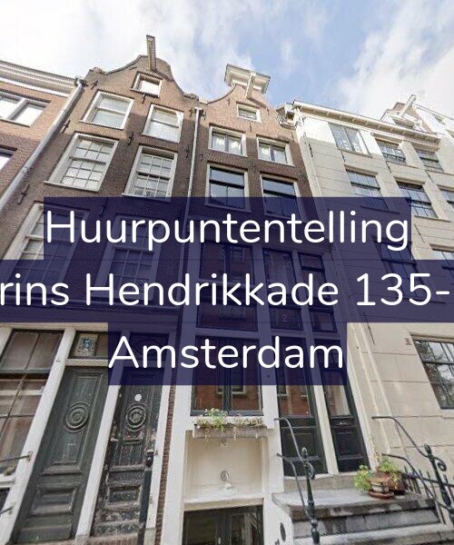 Foto gevel Huurpuntentelling voor Prins Hendrikkade 135-D, Amsterdam