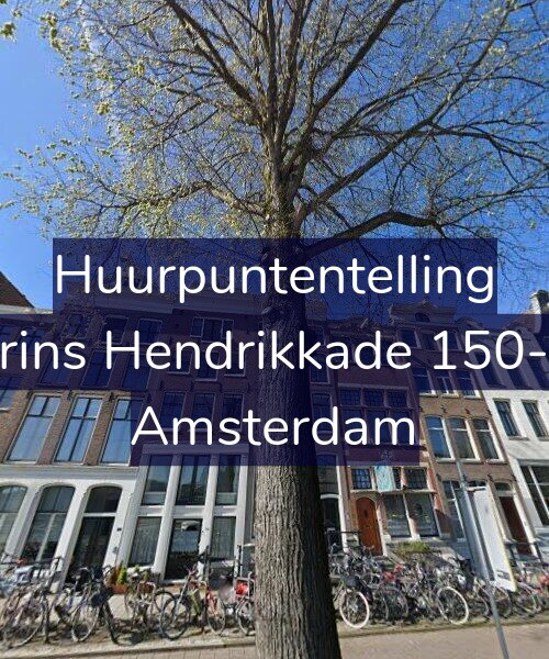 Foto gevel Huurpuntentelling voor Prins Hendrikkade 150-B, Amsterdam