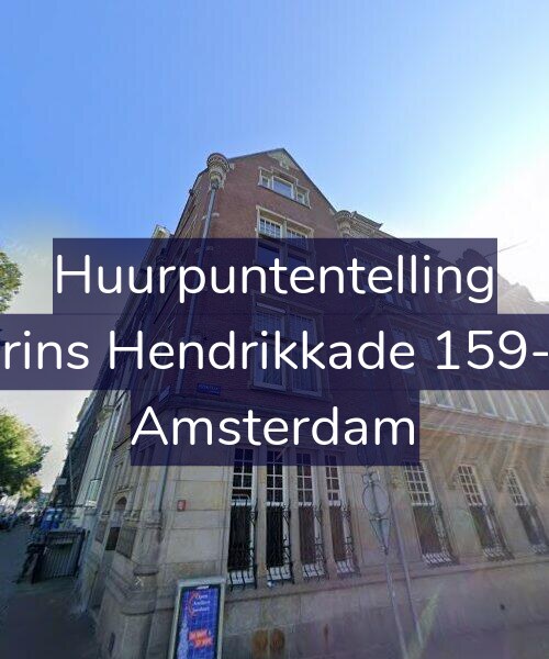 Foto gevel Huurpuntentelling voor Prins Hendrikkade 159-F, Amsterdam