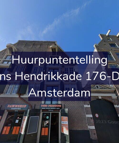 Foto gevel Huurpuntentelling voor Prins Hendrikkade 176-D11, Amsterdam
