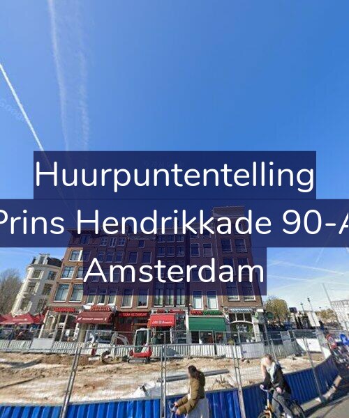 Foto gevel Huurpuntentelling voor Prins Hendrikkade 90-A, Amsterdam