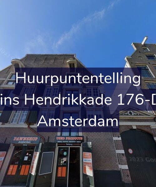 Foto gevel Huurpuntentelling voor Prins Hendrikkade 176-D9, Amsterdam