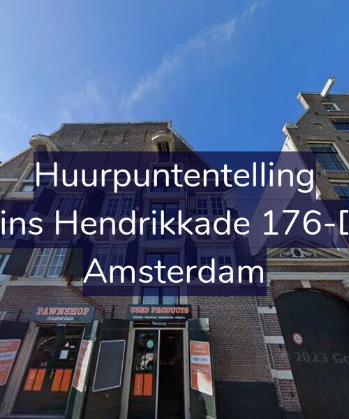 Foto gevel Huurpuntentelling voor Prins Hendrikkade 176-D8, Amsterdam