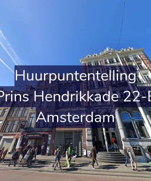 Foto gevel Huurpuntentelling voor Prins Hendrikkade 22-E, Amsterdam