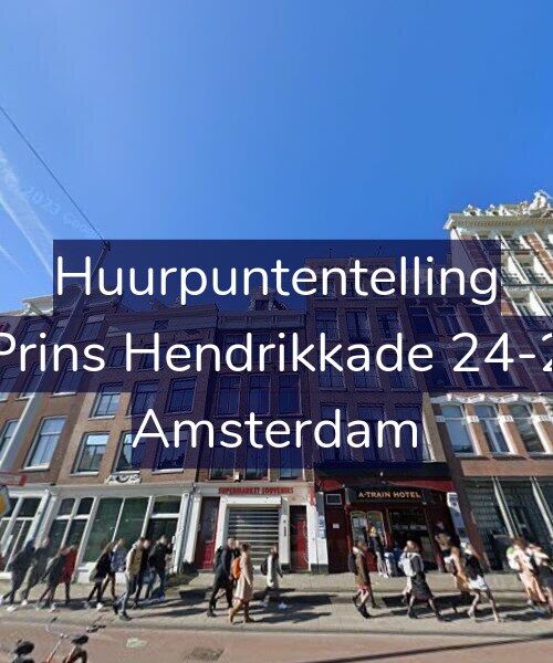 Foto gevel Huurpuntentelling voor Prins Hendrikkade 24-2, Amsterdam