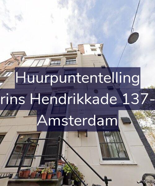 Foto gevel Huurpuntentelling voor Prins Hendrikkade 137-2, Amsterdam
