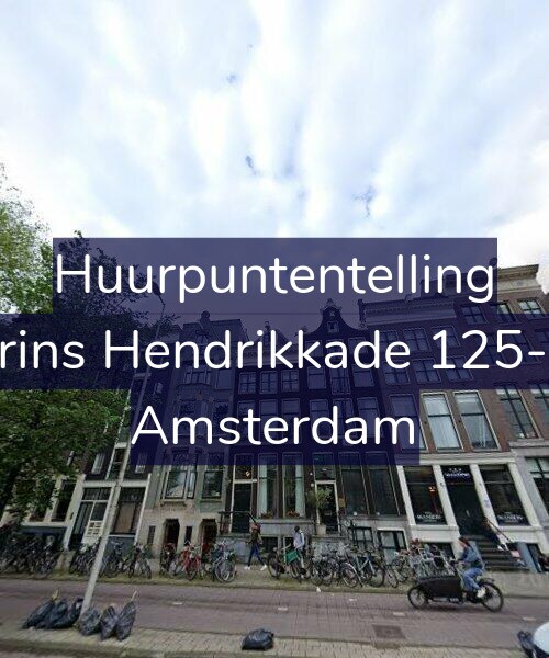 Foto gevel Huurpuntentelling voor Prins Hendrikkade 125-A, Amsterdam