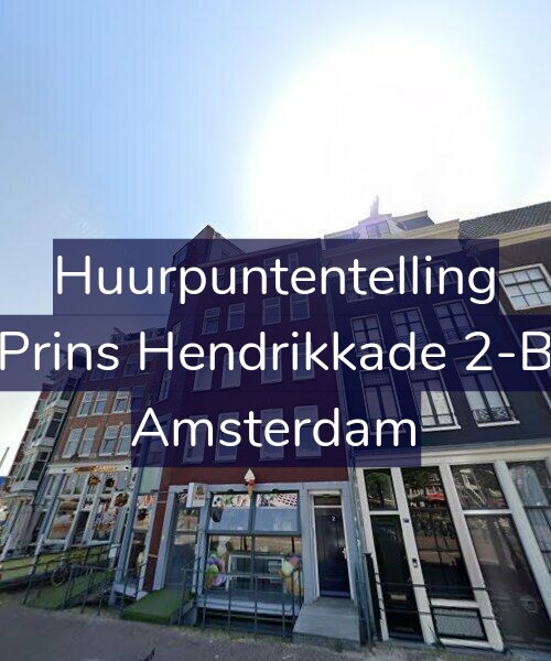 Foto gevel Huurpuntentelling voor Prins Hendrikkade 2-B, Amsterdam