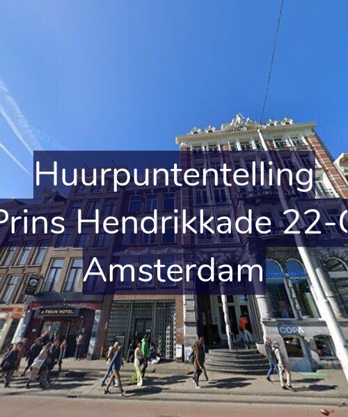 Foto gevel Huurpuntentelling voor Prins Hendrikkade 22-C, Amsterdam