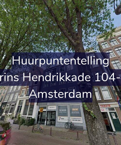 Foto gevel Huurpuntentelling voor Prins Hendrikkade 104-A, Amsterdam