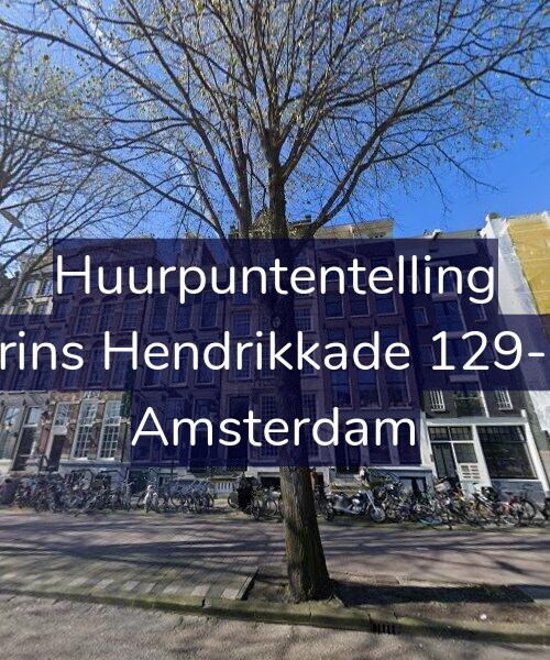 Foto gevel Huurpuntentelling voor Prins Hendrikkade 129-H, Amsterdam