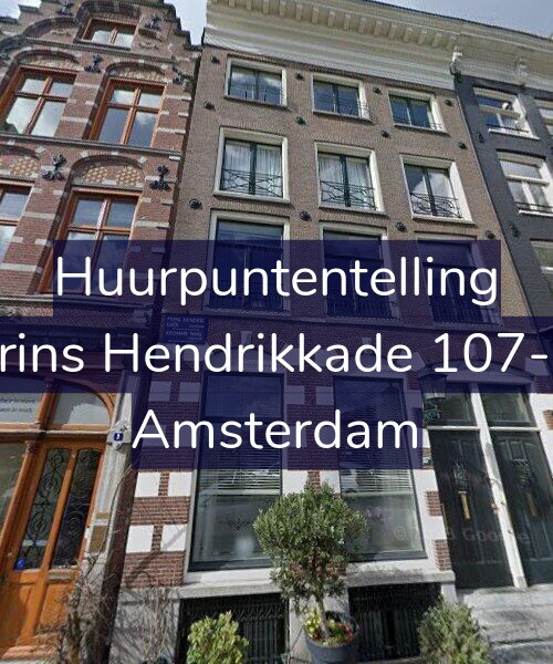 Foto gevel Huurpuntentelling voor Prins Hendrikkade 107-H, Amsterdam