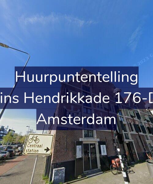 Foto gevel Huurpuntentelling voor Prins Hendrikkade 176-D2, Amsterdam