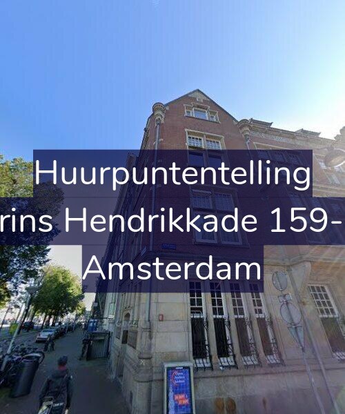 Foto gevel Huurpuntentelling voor Prins Hendrikkade 159-D, Amsterdam
