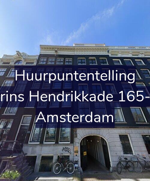 Foto gevel Huurpuntentelling voor Prins Hendrikkade 165-E, Amsterdam