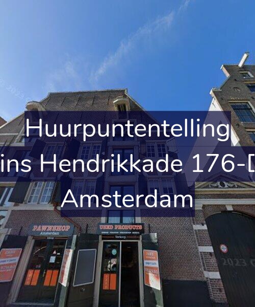 Foto gevel Huurpuntentelling voor Prins Hendrikkade 176-D7, Amsterdam