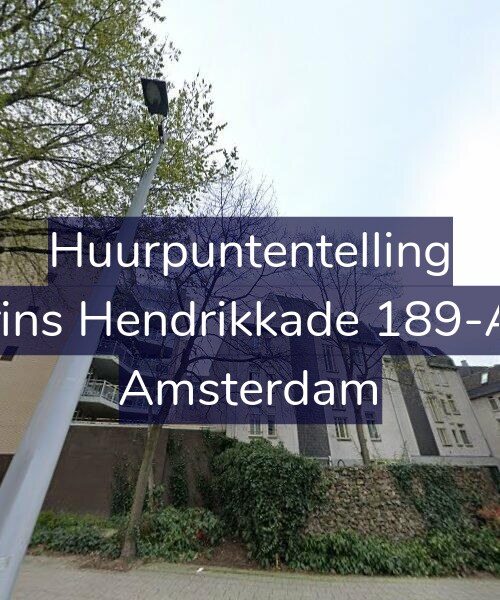 Foto gevel Huurpuntentelling voor Prins Hendrikkade 189-A4, Amsterdam