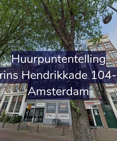 Foto gevel Huurpuntentelling voor Prins Hendrikkade 104-D, Amsterdam