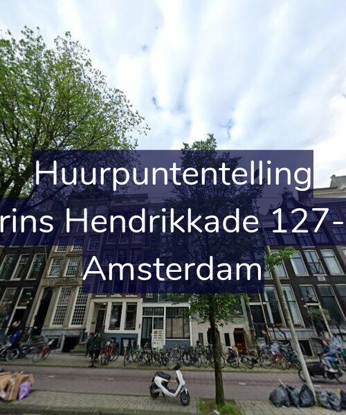 Foto gevel Huurpuntentelling voor Prins Hendrikkade 127-A, Amsterdam