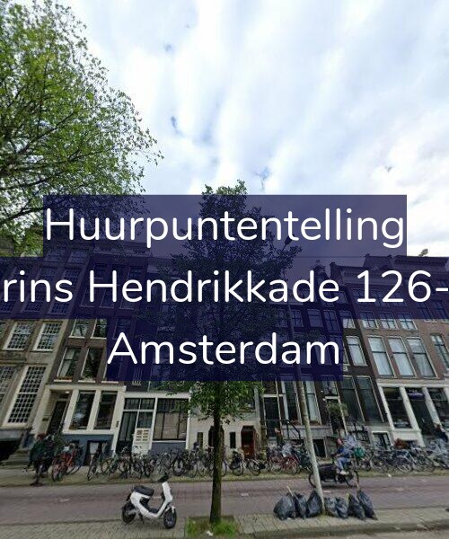 Foto gevel Huurpuntentelling voor Prins Hendrikkade 126-F, Amsterdam