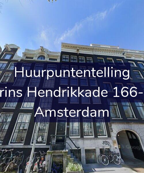 Foto gevel Huurpuntentelling voor Prins Hendrikkade 166-A, Amsterdam