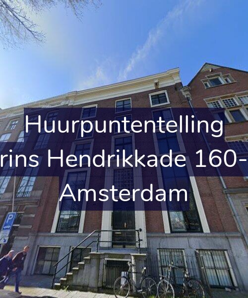 Foto gevel Huurpuntentelling voor Prins Hendrikkade 160-B, Amsterdam