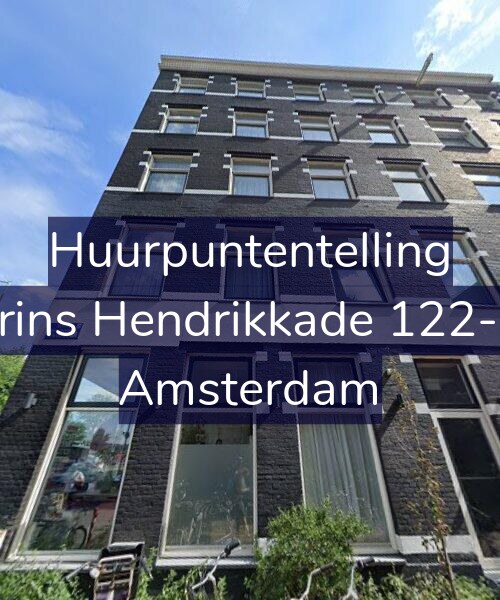 Foto gevel Huurpuntentelling voor Prins Hendrikkade 122-D, Amsterdam