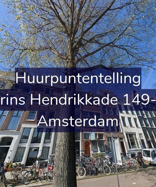 Foto gevel Huurpuntentelling voor Prins Hendrikkade 149-1, Amsterdam