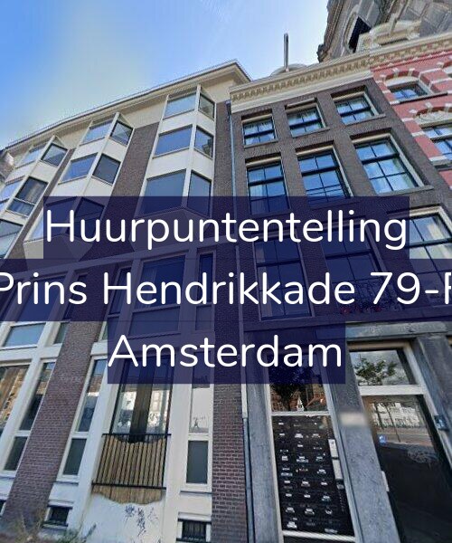 Foto gevel Huurpuntentelling voor Prins Hendrikkade 79-F, Amsterdam
