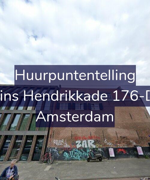 Foto gevel Huurpuntentelling voor Prins Hendrikkade 176-D4, Amsterdam