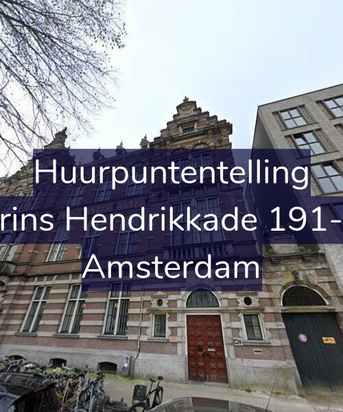 Foto gevel Huurpuntentelling voor Prins Hendrikkade 191-C, Amsterdam