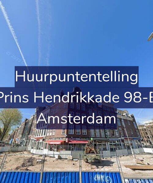 Foto gevel Huurpuntentelling voor Prins Hendrikkade 98-B, Amsterdam