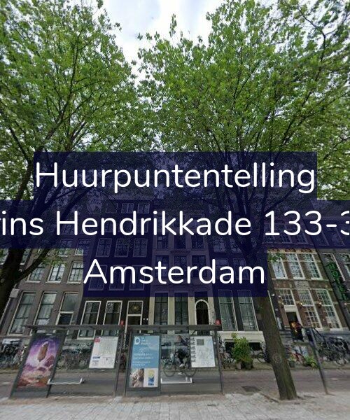 Foto gevel Huurpuntentelling voor Prins Hendrikkade 133-3A, Amsterdam